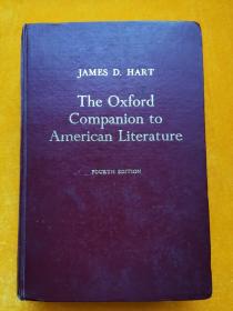 The Oxford companion to American literature 【牛津美国文学指南 第四版】英文原版正版精装