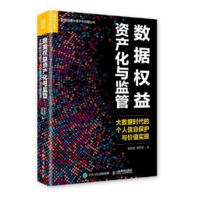 数据权益资产化与监管 大数据时代的个人信息保护与价值实现