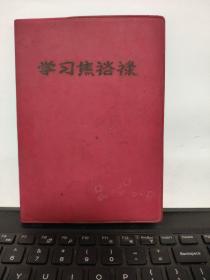 学习焦裕禄笔记本日记本（插图漂亮）六几年的个人日记，具体参照书影5-8