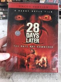 红龙精装侧开托盘 《 28天之后》dvd9 全网独家版本28 days later 二十八天之后  个人私藏，绝非倒手