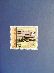 外国邮票  民主德国邮票 1980年 德国学院派建筑（信销票）