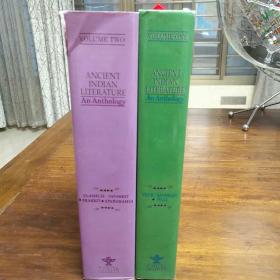 《Ancient Indian Literature:an anthology》（第一卷 第二卷 两册合售）古代印度文学作品选 梵文  巴利文 英译'