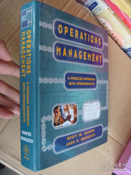 Operations management: A process Approach with spreadsheets 英文原版 大16开 厚重册