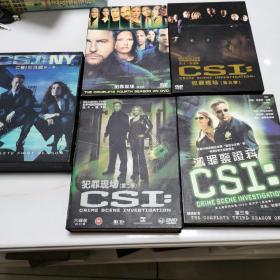 CIS:NY CIS姐妹篇第一季   CIS犯罪现场第二季第三季第四季第五季   五册合售