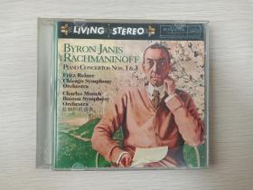 LIVING STEREO《BYRON JANIS RACHMANINOFF：拉赫玛尼诺夫》CD音乐歌曲、光碟、光盘、专辑、歌碟、唱片1碟片1盒装1997年
