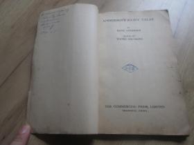 罕见民国时期大32开本《世界文学丛书（安徒生童话集）》 1928年版-尊D-3