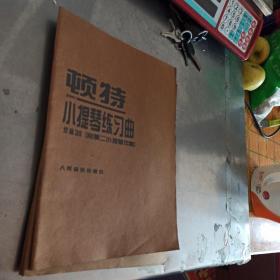顿特小提琴练习曲  作品38（附第二小提琴伴奏）