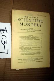 SCIENTIFIC MONTHLY 科学月刊1940年1月  多图片