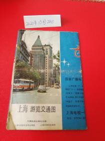老地图收藏～上海游览交通图