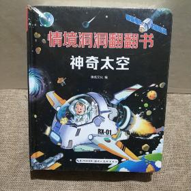 情景体验翻翻书第二辑-恐龙世界（套装共4册精装）:神奇太空/恐龙世界/地球家图/神密海洋