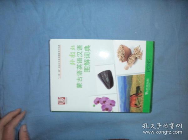 外教社蒙古语英语汉语图解词典/“一带一路”社会文化多语图解系列词典