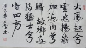 薛文堂，1951年生于河南，曾任河南古鄘书画院院士，原工作单位河南省新乡市一中，从事多年书法艺术，曾创办【文雅轩】工作室，现定居六朝古都南京，现为河南省书法家协会会员，江苏省书法家协会会员，白鹭洲壹鉴堂特邀书法顾问。