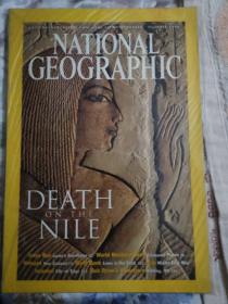 NATIONAL GEOGRAPHIC 美国国家地理杂志英文版2002年10月  带着付赠的地图
