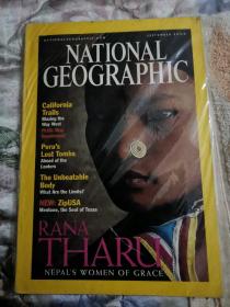 NATIONAL GEOGRAPHIC 美国国家地理（英文版）2000年9月带地图