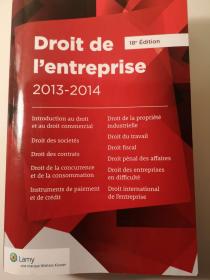 Droit de L'entreprise