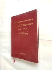 中国共产党云南省东川市组织史资料(1930.4一1987.11)