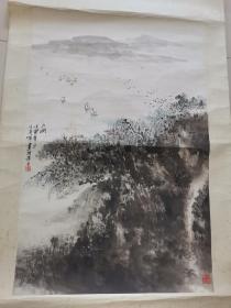 李奇峰太湖画一幅