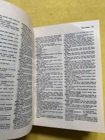 WebsterS Collegiate Thesaurus（韦氏大学类义词词典）16开精装