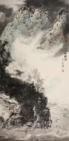 中国海底绘画创始人吴清江先生作品8平尺左右2