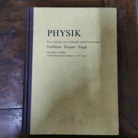 [德语原版影印]Physik：Ein Lehrbuch zum Gebrauch neben Vorlesungen 物理学：第13版（精装）