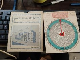 活动地理表