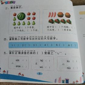 儿童学前教育书籍幼升小入学学前识字教材幼小衔接3-7岁语言启蒙汉字认字幼儿园大班学前班练习册