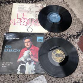 Decca 男高音 Burchuladze (西德首版)，黑股唱盘的，两盘打包出了，经典之作，品相完美，带外包装