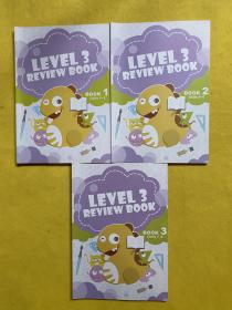 VIPKID LEVEL 3 REVIEW BOOK 123（units 1-3，4-6，7-9）3本合售