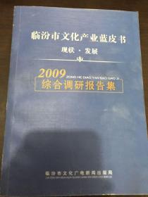 临汾市文化产业蓝皮书 现状.发展2009综合调研报告集