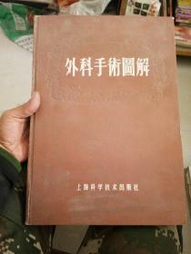 外科手术图解(1960年印共印7500册)