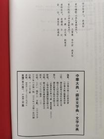 中华大典（语言文学典-文字分典）