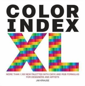 Color Index XL: XL色彩指数 超过1100种具CMYK和RGB公式新调色板