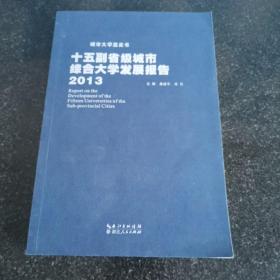 十五副省级城市综合大学发展报告. 2013. 2013