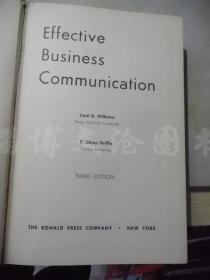 Effective Business Communication Third Edition