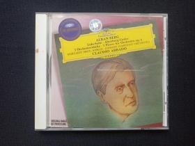 the originals原始家族《ALBAN BERG:阿尔班·贝尔格，贝格克管弦乐》原创CD音乐歌曲、专辑、光碟、光盘、歌碟、唱片1碟片1盒装2000年左右