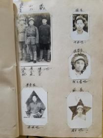 老照片解放军珍贵影片集:解放前后（1950年）中国人民解放军卫生工作人员影集:1950年元月六荣校三大队部工作人员合影，1949年一月山东省章历县王野河庄合影，卫生院庆祝红五月演出合影，1956年专区防训班团支部合影，1958年江苏省卫生干校苏州组合影，志愿军戎装照（共150枚）