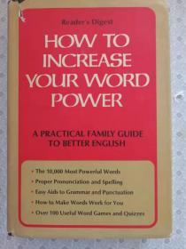 Reader's Digest  How To Increase Your Word Power  如何增加你的词汇量