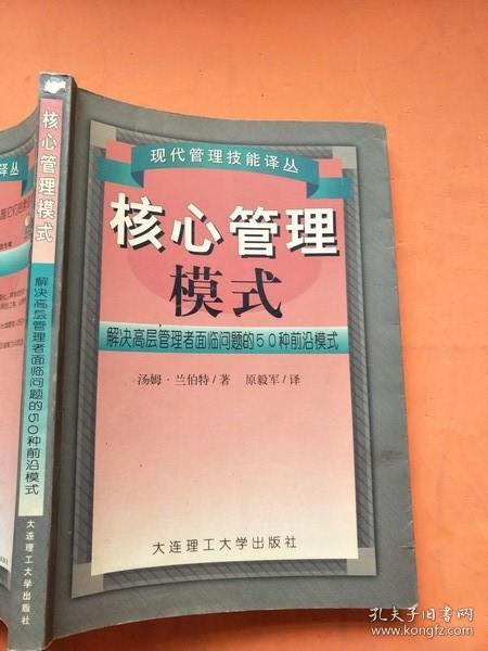 核心管理模式:解决高层管理问题的50种前沿模式