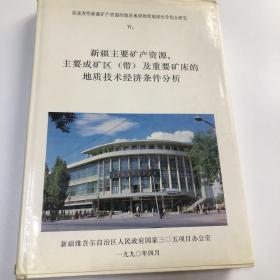 新疆主要矿产资源、主要成矿区（带）及重要矿床的地质技术经济条件分析