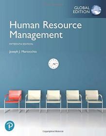 预订  Human Resource Management, Global Edition 英文原版   人力资源管理 Joseph J. Martocchio  约瑟夫·J. 马尔托奇奥 战略薪酬管理