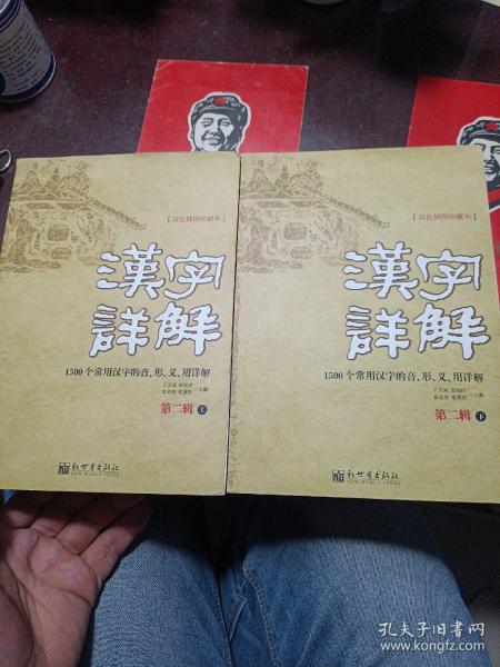 汉字详解.第二辑:1500个常用汉字的音、形、义、用详解:双色插图珍藏本