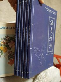 中医自然疗法丛书：中医基础+刮痧疗法+手诊面诊+耳穴诊疗法+温灸疗法+拨罐疗法 一套6册合售