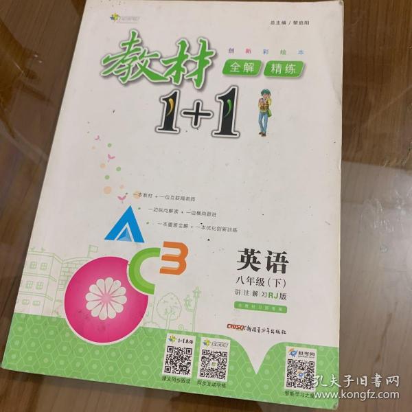 教材1+1同步讲习：英语（八年级下 人教版 创新彩绘本）