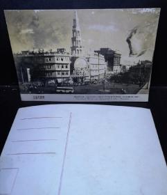 早期上海大世界照片式明信片