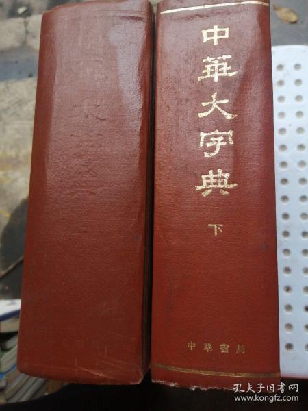 中华大字典（缩印本全二册）上下册