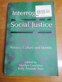 英文原版：Interrogating Social Justice
Politics，Cultuire and Identity