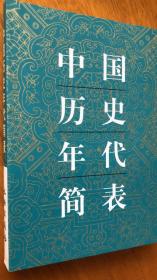 中国历史年代简表