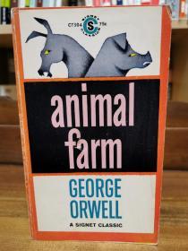 乔治·奥威尔 Animal Farm by George Orwell ( The New American Library 版) （英国文学）英文原版书