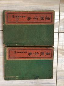 康熙字典 全二册 光绪癸未三月上海点石斋印 申报馆申昌书画室发 张承胪书筌