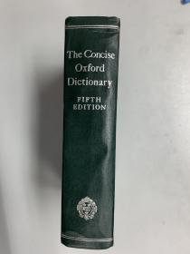 英文版The concise Oxford Dictionary of current English fifth edition 牛津简明英语词典 第五版（第5版）国内印刷版